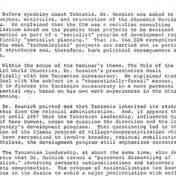 Minutes, 1977-03-22. Develo...