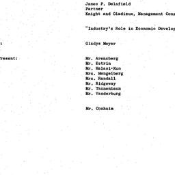 Minutes, 1967-02-14. Develo...