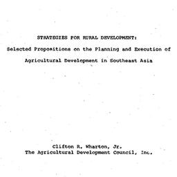 Speaker's paper, 1966-1...
