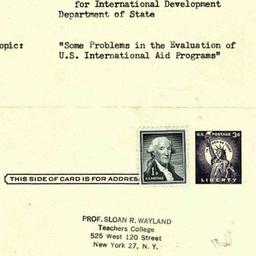 Announcements, 1963-02-26. ...
