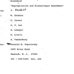Minutes, 1970-05-19. Develo...