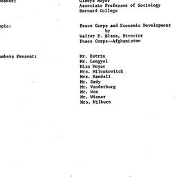 Minutes, 1967-11-14. Develo...
