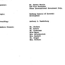 Minutes, 1967-11-28. Develo...