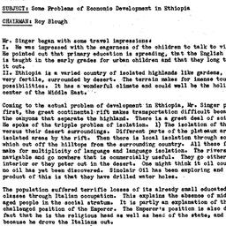 Minutes, 1960-05-04. Develo...