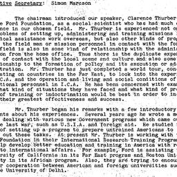 Minutes, 1958-02-11. Develo...