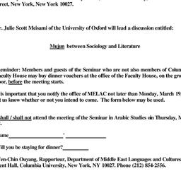 Announcements, 1990-03-22. ...