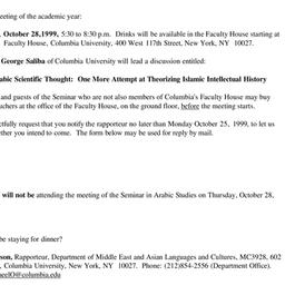 Announcements, 1999-10-28. ...