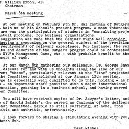 Announcements, 1976-03-08. ...