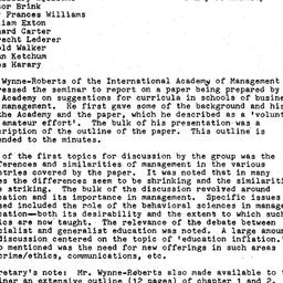 Minutes, 1979-06-11. Organi...