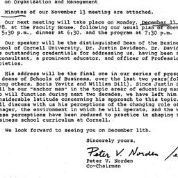 Announcements, 1978-11-21. ...