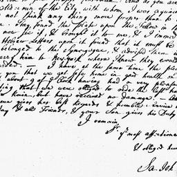 [Document, 1740 May 27]