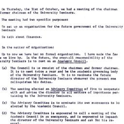 Announcements, 1963-11-22. ...