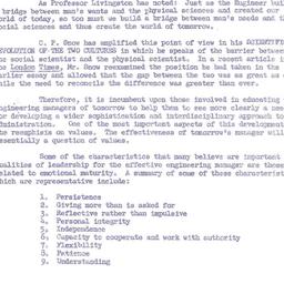 Speaker's notes, 1963-1...