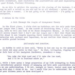 Speaker's paper, 1964-0...