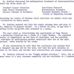 Minutes, 1964-03-09. Organi...