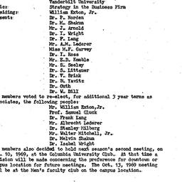 Minutes, 1969-04-14. Organi...