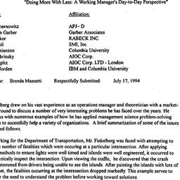 Minutes, 1994-04-11. Organi...