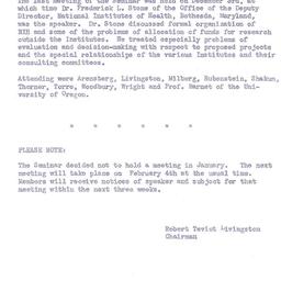 Announcements, 1957-02-04. ...