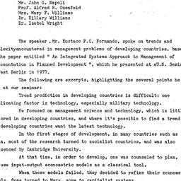 Minutes, 1983-10-10. Organi...