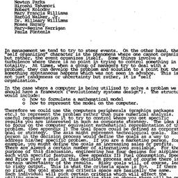 Minutes, 1986-12-08. Organi...
