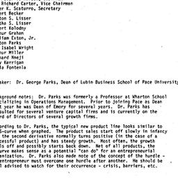 Minutes, 1987-03-09. Organi...