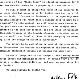 Announcements, 1977-05-09. ...
