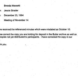 Correspondence, 1994-12-23....