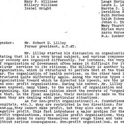 Minutes, 1981-05-29. Organi...