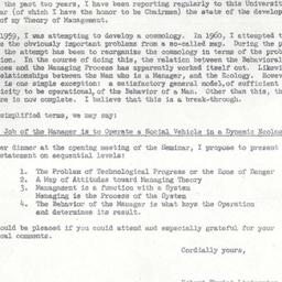 Announcements, 1961-09-15. ...
