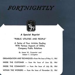 Related publication, Organi...
