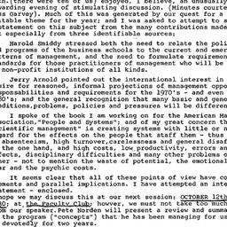 Announcements, 1970-09-16. ...