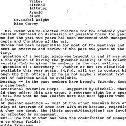 Minutes, 1970-09-14. Organi...
