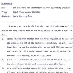 Correspondence, Organizatio...