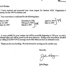 Correspondence, 1998-06-12....