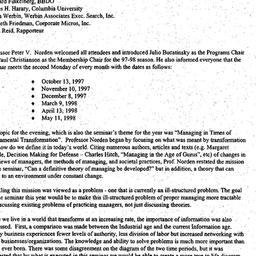 Minutes, 1997-09-08. Organi...