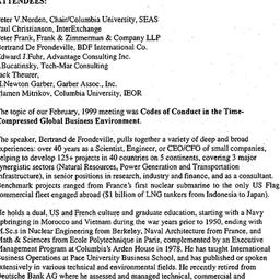 Minutes, 1999-02-08. Organi...
