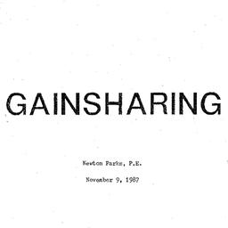 Speaker's paper, 1987-1...