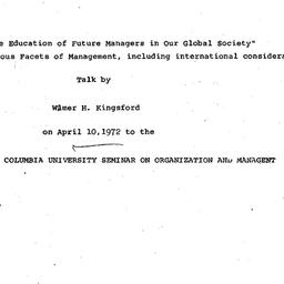 Minutes, 1972-04-10. Organi...