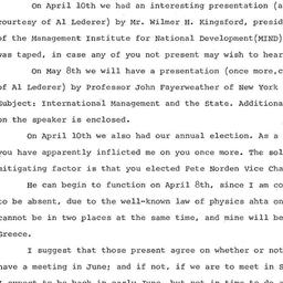 Correspondence, 1972-05-08....