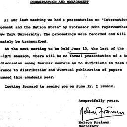 Correspondence, 1972-06-12....