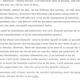 Correspondence, Organizatio...