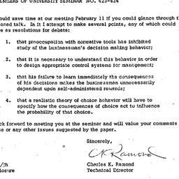 Announcements, 1963-02-01. ...