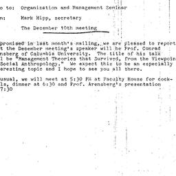 Announcements, 1979-11-27. ...