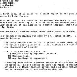 Minutes, 1980-03-10. Organi...