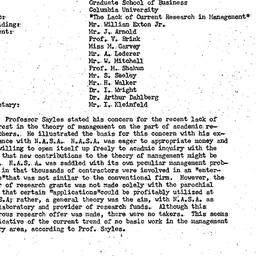 Minutes, 1969-11-10. Organi...