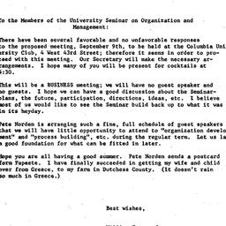 Announcements, 1969-09-09. ...