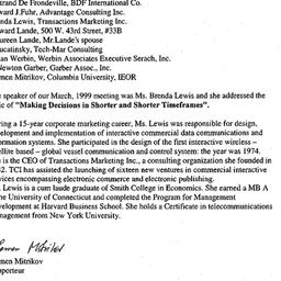 Minutes, 1999-03-08. Organi...