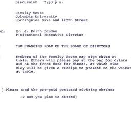 Announcements, 1973-02-12. ...