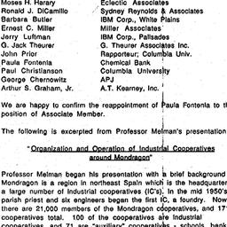Minutes, 1992-03-09. Organi...