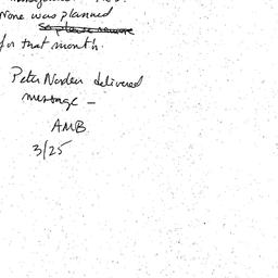 Correspondence, 1997-03-25....